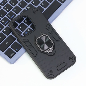 Чехол-кольцо Cube Ring для iPhone 14 Pro 6.1, черный