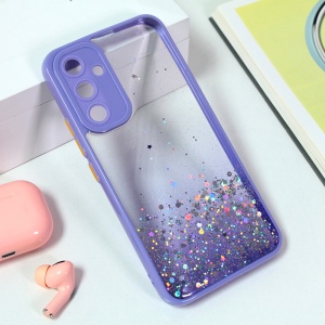 Чехол с блестками для Samsung A546B Galaxy A54 5G, фиолетовый - Img 2