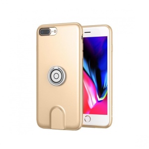 Чехол Baseus Magnetic Wireless Charging для iPhone 7 Plus/8 Plus, золотой