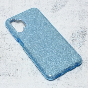 Чехол Crystal Dust для Samsung A135F Galaxy A13 4G, синий