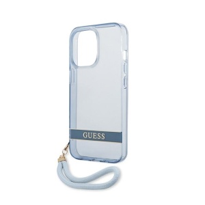 Чехол Guess Hc PC/TPU для iPhone 13 Pro Max 6.7, синий (GUHCP13XHTSGSB) - Img 4