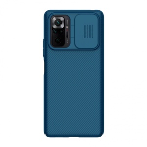 Чехол Nillkin CamShield для Xiaomi Redmi Note 10 Pro/10 Pro Max, синий