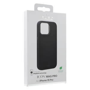 Чехол Puro ICON Mag Pro для iPhone 15 Pro 6.1 черный - Img 3