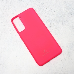 Чехол Teracell Giulietta для Samsung G991B Galaxy S21 матовый розовый