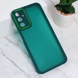 Яркий чехол для камеры Samsung A145R/A146B Galaxy A14 4G/5G темно-зеленый