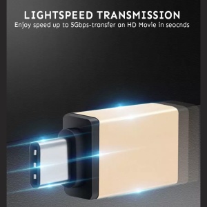 Adapter USB na Type C crni - Img 4