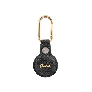 Airtag Guess Script Logo Dog Clip, черный (GUATP4GMSRK)