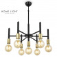 ARELLA 16607 LUSTER 7*E27 CRNA - Img 2