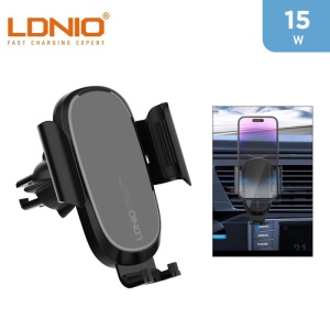 Auto stalak LDNIO MW21 15W Wireless punjac - Img 1