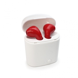 Bluetooth slusalice Airpods i7s TWS crvene - Img 1