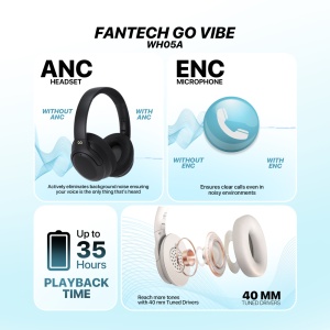 Bluetooth slusalice Fantech GO Vibe WH05A sive - Img 4