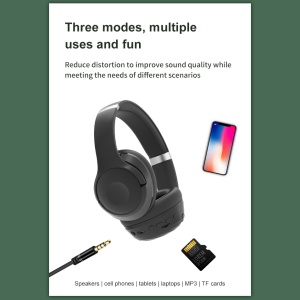 Bluetooth slusalice Sodo SD-1010 crne - Img 3