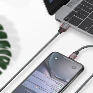 Data kabl LDNIO LS441 micro USB sivi 1m - Img 2