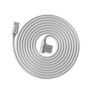 Data kabl REMAX Rayen RC-075m micro USB sivi 1m - Img 1