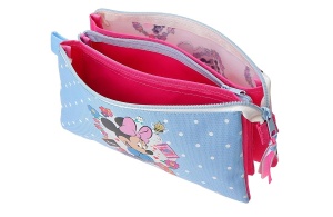 DISNEY MINNIE FLOWERS prazna pernica sa 3 pregrade - Img 4