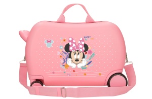 DISNEY MINNIE HAPPY TO BE ME dečiji kofer na točkićima - pink - Img 3