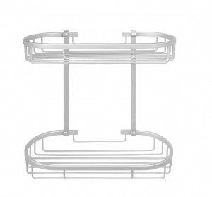 Držač MINOTTI 330x170x330 žičani dupli aluminijum - Img 1