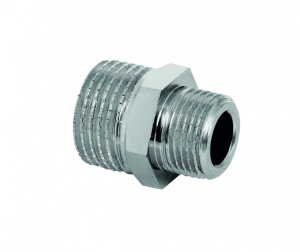 Dupli nipl MINOTTI 3/8Mx1/2M redukovani - Img 2