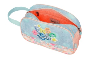 ENSO BUBBLES dečiji neseser sa 2 pregrade - sky blue - Img 4