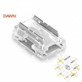KONEKTOR ZA LED TRAKU SMD/COB BCX-8-2 (8mm, 2PIN) 10 kom - Img 2