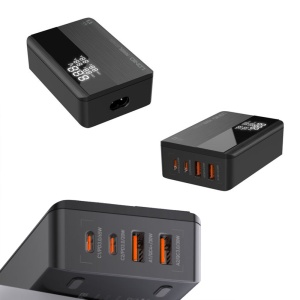 Kucni punjac LDNIO A4808Q SUPER FAST PPS 65W 2xPD 2xUSB crni - Img 2