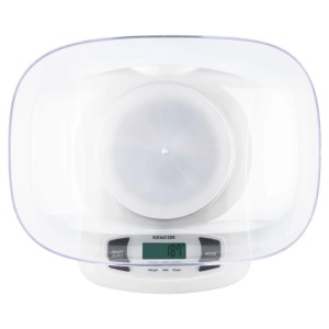 Kuhinjska vaga Sencor sa posudom SKS 4001WH/do 5 kg - Img 3