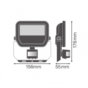 LEDVANCE LED REFLEKTOR S 20W/4000K SENZOR SYM 100 DGR - Img 2