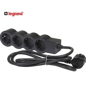 LG 694562 PRODUZNI BLOK 4X2P+E 3M (CRNA/T.SIVA) - Img 3