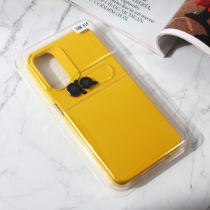 Maska Colorful and Camera glass za Samsung A146B Galaxy A14 5G zuta