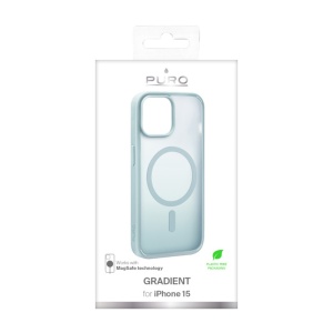 Maska Puro Gradient za iPhone 15 6.1 svetlo zelena - Img 3