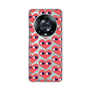 Maska Silikonska Print Skin za Honor Magic 4 Pro Eye Heart Pattern