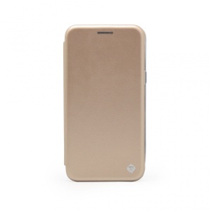 Maska Teracell Flip Cover za Samsung J330F Galaxy J3 2017 (EU) zlatna