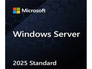 Microsoft Windows Server Standard 2025 64 бит Английский 1pk DSP OEI DVD 16 ядер P73-08538