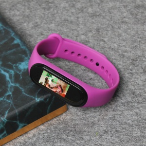 Narukvica za smart watch Xiaomi Mi Band M3/M4 ljubicasta - Img 1