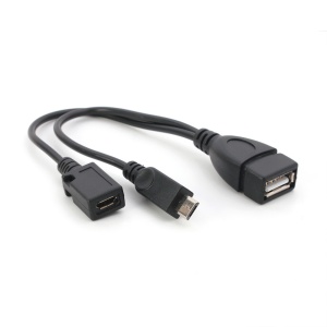 OTG kabl micro USB MZ crni - Img 1