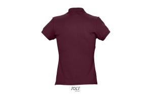 PASSION ženska polo majica sa kratkim rukavima - bordo, XL - Img 5