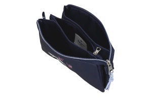 PEPE JEANS LENAY prazna pernica sa 3 pregrade - teget - Img 4