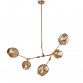RUSTIK 91 LUSTER 5*E27 MESING - Img 2