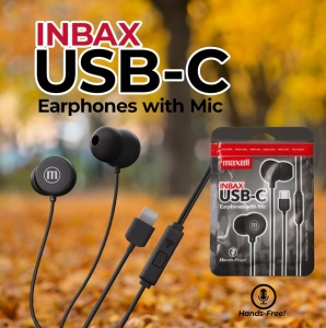 Slusalice Maxell MXSIBB MP3 USB-C MP3 USB-C