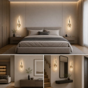 SOLEA 137 ZIDNA LAMPA 20W 3000K CAPPUCCINO - Img 2