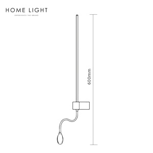 SOLEA 177 ZIDNA LAMPA 10W 3000K CRNA - Img 3