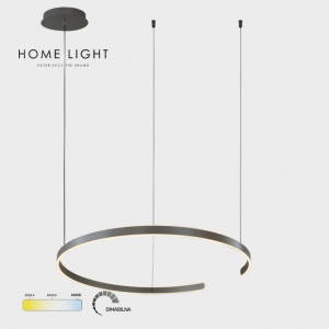 SOLEA 44 LUSTER 48W 3000/4000/6000K ДЫМЧАТЫЙ СЕРЫЙ