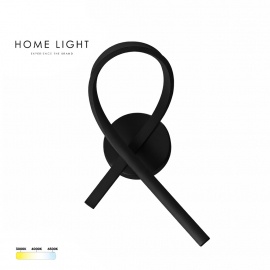 SOLEA 88 ZIDNA LAMPA 12W CCT CRNA - Img 2