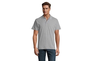 SPRING II muška polo majica sa kratkim rukavima - Grey melange , XXL - Img 1