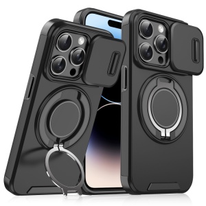 Torbica CamShield Ring stand za iPhone 14 Pro Max 6.7 crna - Img 1