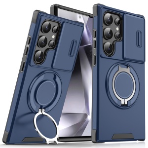 Torbica CamShield Ring stand za Samsung S928B Galaxy S24 Ultra plava - Img 1