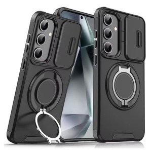 Torbica CamShield Ring stand za Samsung S931B Galaxy S25 crna - Img 1