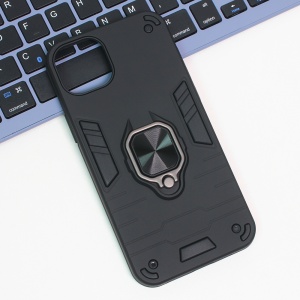 Torbica Cube Ring za iPhone 15 Plus 6.7 crna - Img 1