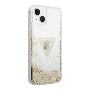 Torbica Guess Hc Liquid Glitter Triangle za iPhone 14 6.1 transparent (GUHCP14SLFCTPT) - Img 2