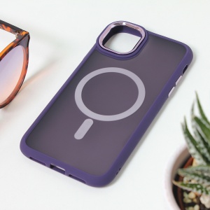 Torbica Magsafe colorful za iPhone 11 6.1 ljubicasta - Img 1